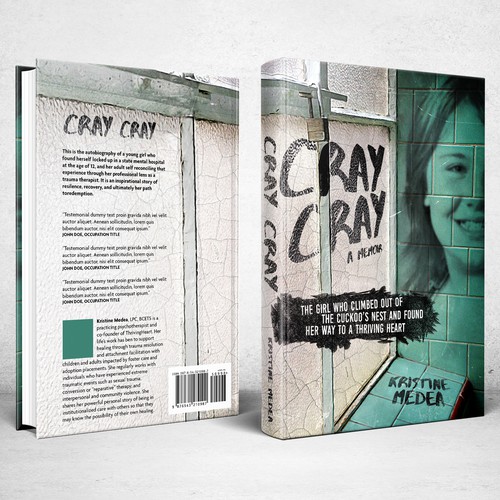 Autobiography book cover with the title 'Book cover for Cray, Cray'