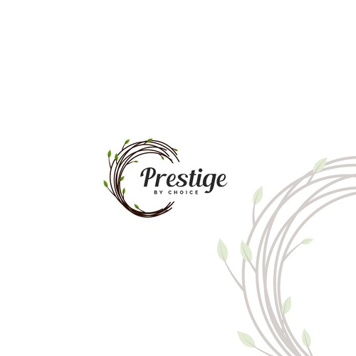 Home furnishing logo with the title 'Winning logo concept for Prestige by choice'