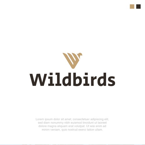 Outdoor brand with the title 'Logo Design Entry for Wildbirds'