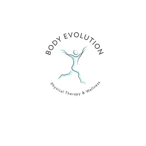 Expressive logo with the title 'Contest entry for a physical therapy/wellness coaching clinic '