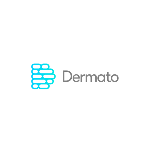 Dermatology logo with the title 'Dermato'