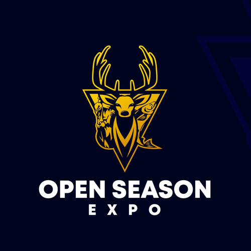 Turkey logo with the title 'Wild Logo For Open Season Expo'