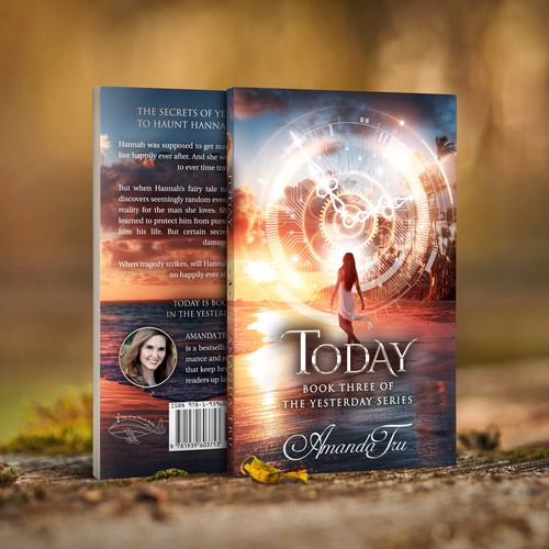 Time travel book cover with the title 'Today'
