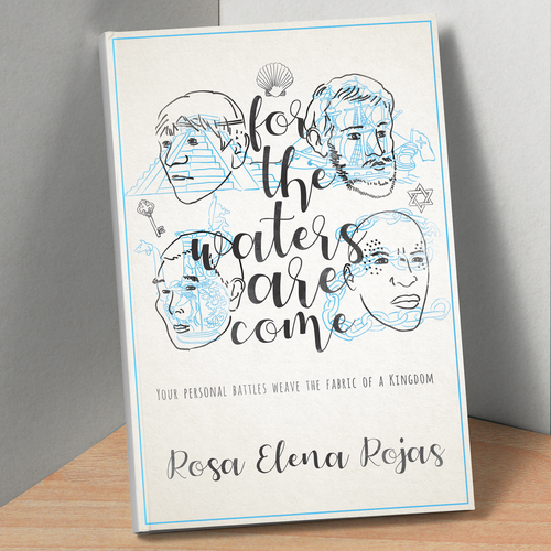 White background design with the title 'Historical Fiction Book Cover'