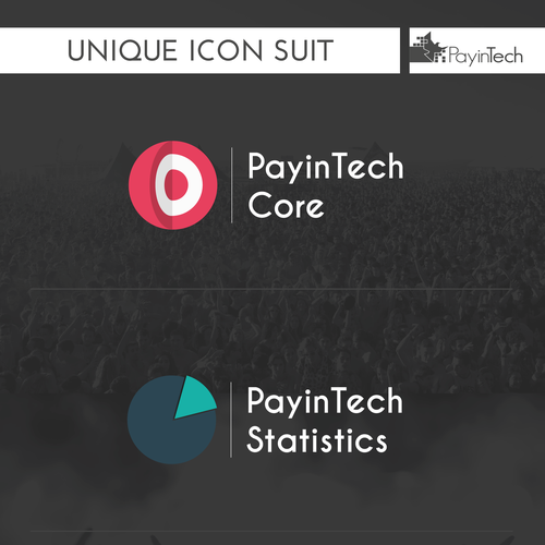 Material design with the title 'Unique Icon Suit '