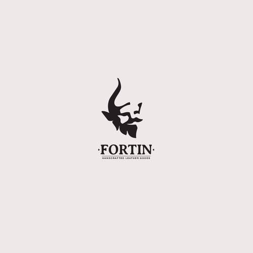 Elf logo with the title 'logo for Fortin'