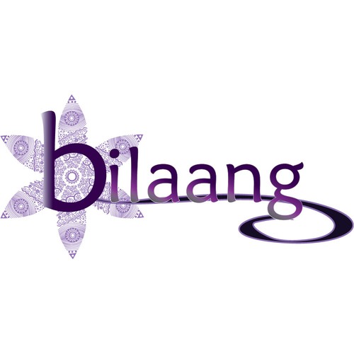 Swirly logo with the title 'Mandala Flower Swirl'