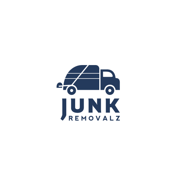Junk removal logo with the title 'Junk Removalz Logo'