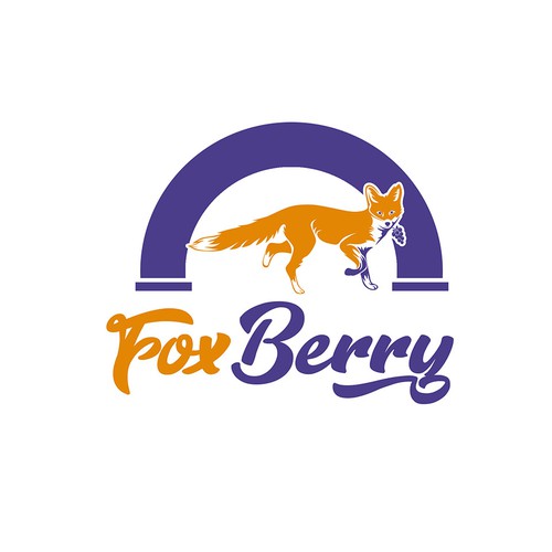 Berry logo with the title 'Fox Berry'
