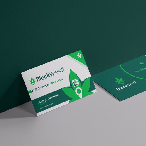 QR code design with the title 'business card design '