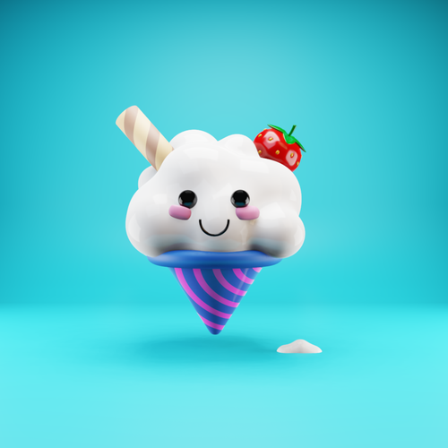 Kawaii design with the title 'Kawaii-style Character Design'