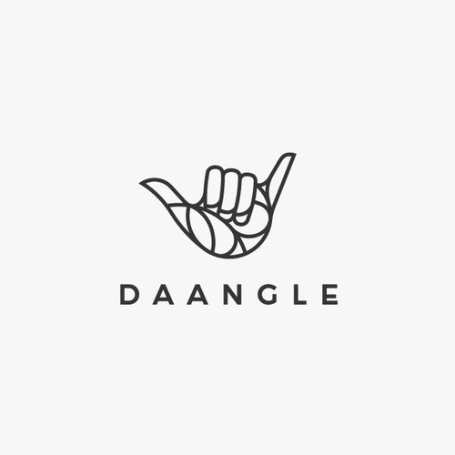 Contemporary logo with the title 'Logo for Daangle'