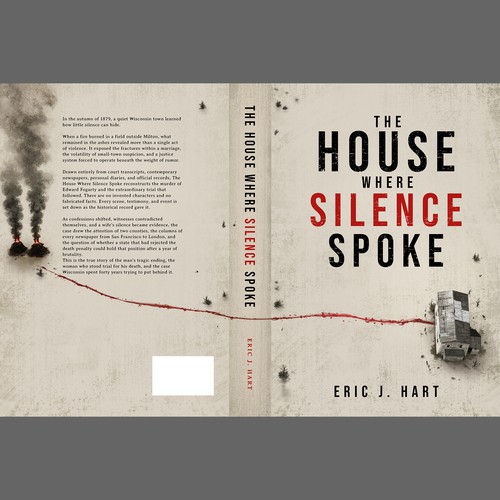 Book cover with the title 'The House Where Silence Spoke '