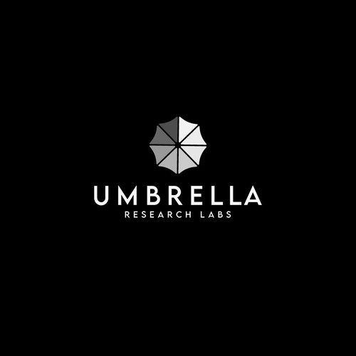 Umbrella design with the title 'Umbrella Research Labs'