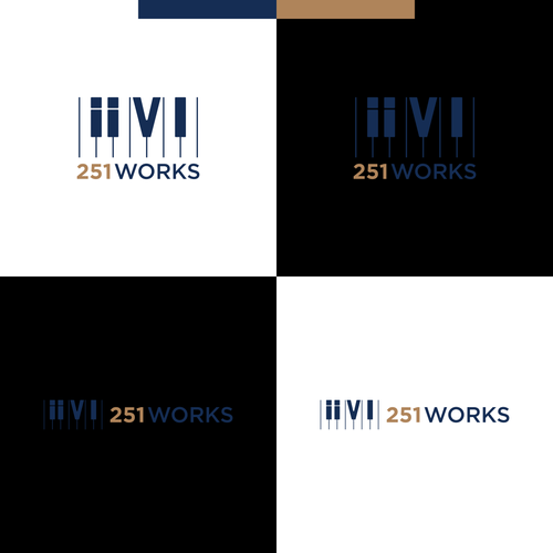 Roman design with the title '251 works logo'