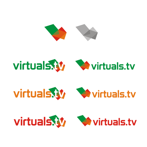 Antenna logo with the title 'TV Logo Design Concept'