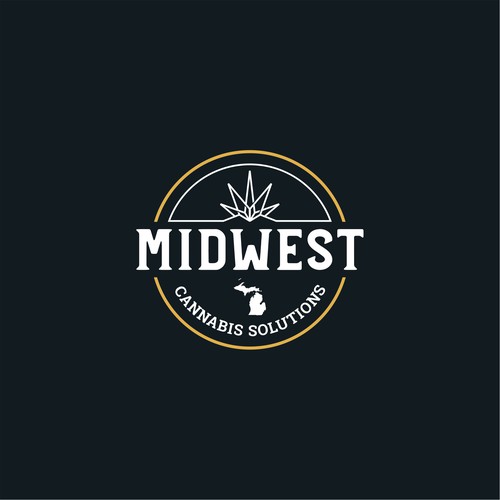 Hemp logo with the title 'Midwest Cannabis Solutions'
