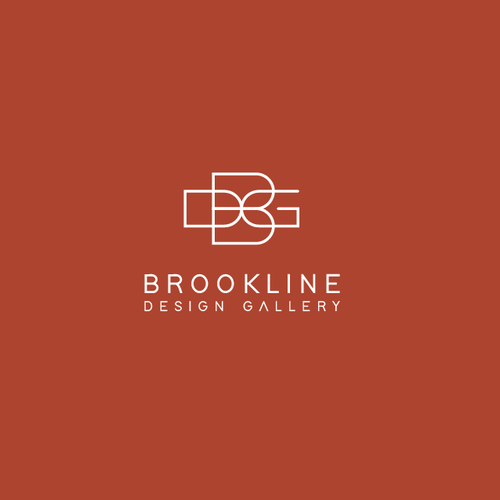 Artistic brand with the title 'Monogram logo'