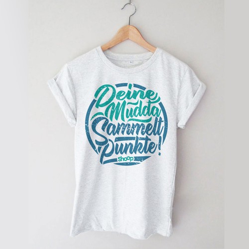 Business t-shirt with the title 'shoop'