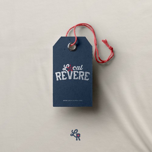 Sports apparel logo with the title 'Local Revere Logo Design'