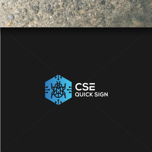 Bug design with the title 'Bug Logo'