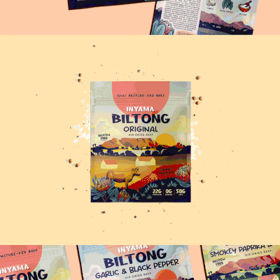 Biltong packaging 🌄