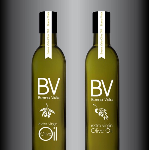olive oil bottle labels