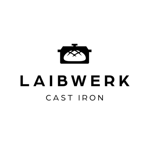 Whisk logo with the title 'Laibwerk – Cast Iron'