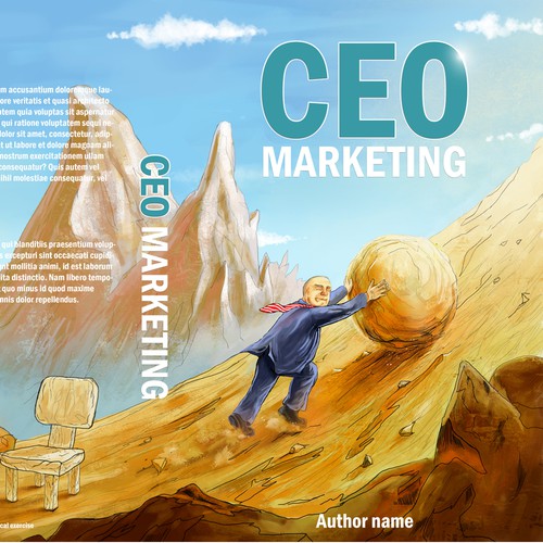 Cover illustration with the title 'CEO Marketing'