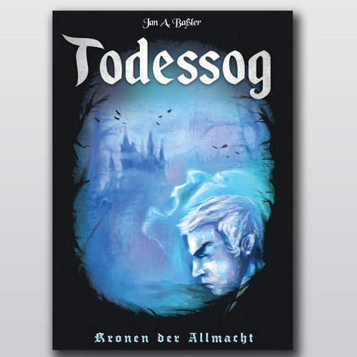 Original book cover with the title 'Book cover entry'