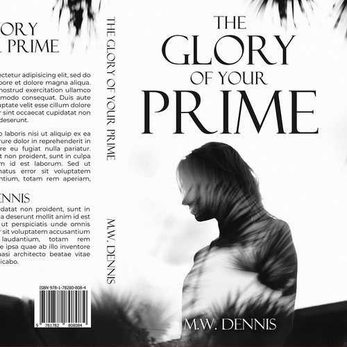 Silhouette book cover with the title 'The Glory of your Prime'