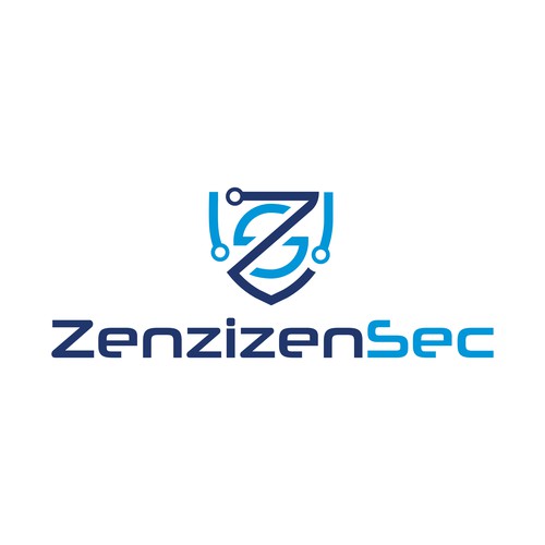 Cyber security logo with the title 'ZenzizenSec'
