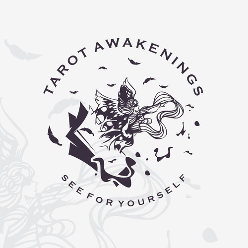Creative brand with the title 'Tarot awakenings'