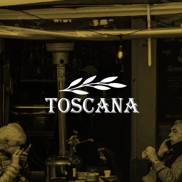 Web design brand with the title 'Restaurant Brand Guide'