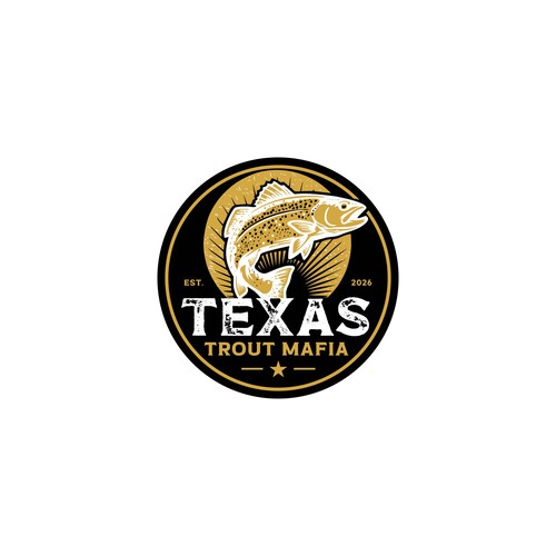 Sports logo with the title 'Logo for a Fishing Sport Club'