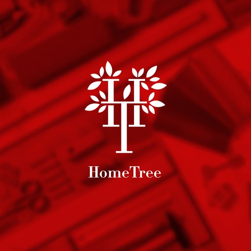 Stylized logo with the title 'Bold logo concept for Home Construction Industry'