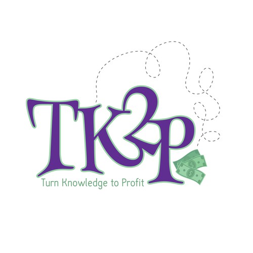 Cash logo with the title 'Logo concept for a company focusing on women and helping them make profit'