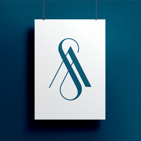 S brand with the title 'Logo for a chartered accounting firm'