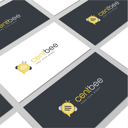 Amazing logo with the title 'Clever mobile app logo'