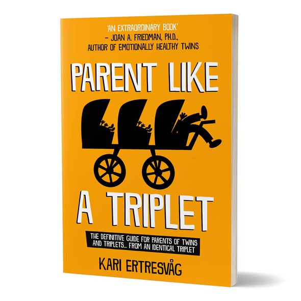 Parenting book cover with the title 'Book cover'