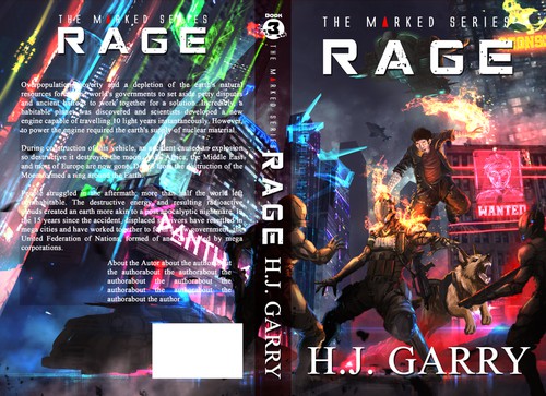 War book cover with the title 'Book 3 Rage'