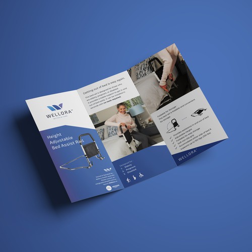 Campaign design with the title 'Wellora Brochure Design'