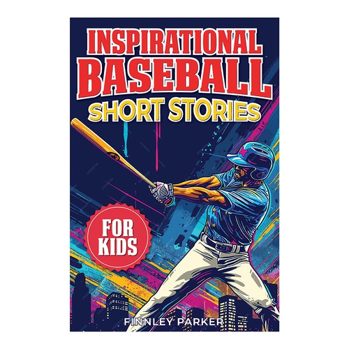 Baseball book cover with the title 'Inspiration Baseball Short stories'