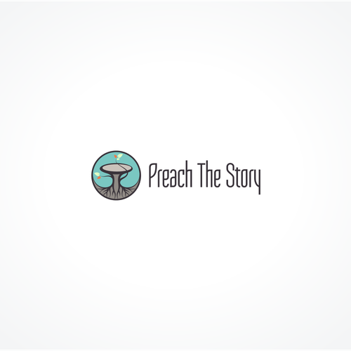 Family logo with the title 'Preach The Story'