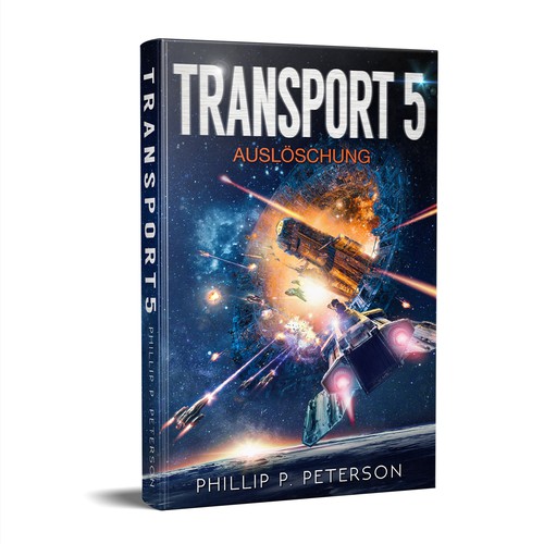 Space book cover with the title 'Transport 5'