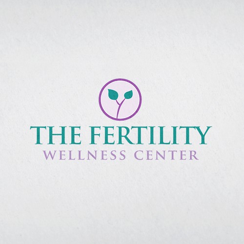 Fertility logo with the title 'The Fertility Wellness Center Logo Design'