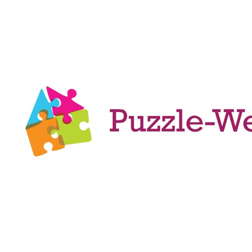 Puzzle logo with the title 'We need new Logo for Online Shop (Puzzle-Welt.ch)'