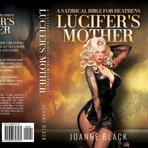 Spine design with the title 'Book Cover'