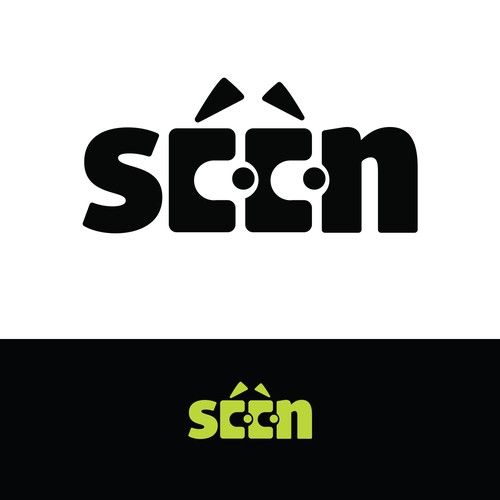 Messaging logo with the title 'Seen - Video messaging app_ver.2'