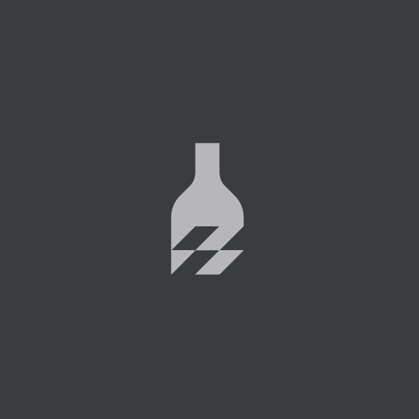 Alcohol logo with the title 'Brandmark-NR0227'